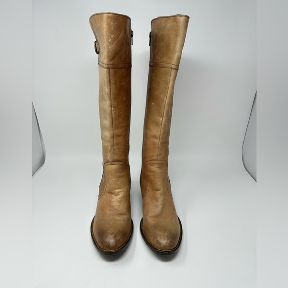 NWOB Born Fannar Leather Knee High Boot In Brown New $240